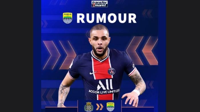 DIKAITKAN PERSIB - Potret Layvin Kurzawa di situs Transfermarkt. Kurzawa dikaitkan dengan Persib Bandung. (transfermarkt)