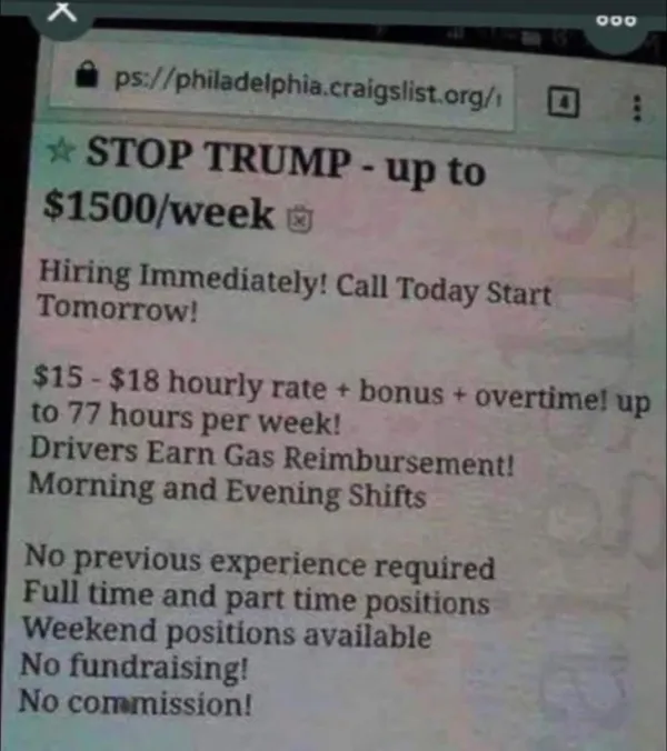 Ảnh tuyển người biểu tình chống Tổng thống Trump lan truyền rầm rộ, sự thật là gì?  - Ảnh 2.