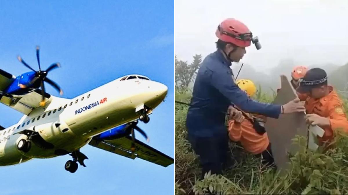 PESAWAT ATR 42-500 - Penemuan korban pesawat ATR 42-500 yang hilang kontak dan jatuh di Maros.