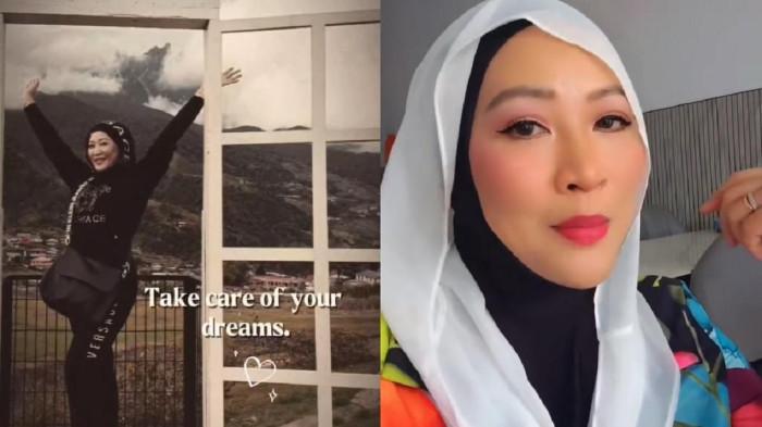 HILANG DI JEDDAH - Kolase potret Nadia Kesuma, artis yang sempat dilaporkan hilang di Arab (Instagram/@nadiakesumawati)