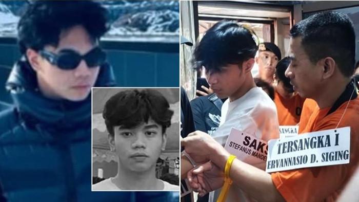 KASUS JOEL TANOS - Kolase foto Joel Tanos semasa hidup dan Kepolisian Daerah (Polda) Sulawesi Utara menggelar rekonstruksi kasus pembunuhan terhadap Alberto Benedict Joel Tanos, yang terjadi di wilayah Kecamatan Sario, Kota Manado, Senin (4/8/2025) lalu.