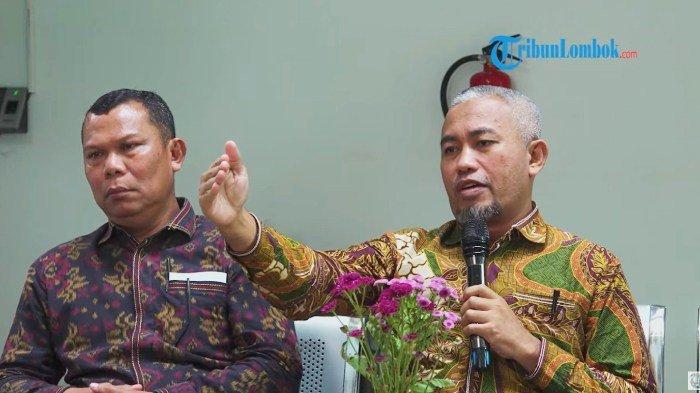 EKOLOGI - Dr Syafil, dosen Magister Ilmu Lingkungan, Universitas Muhamadiyah Mataram saat berbicara dalam forum diskusi Ngopi (Ngobrol para ilmuan) di LP2M UIN Mataram, Kamis (15/1/2026).