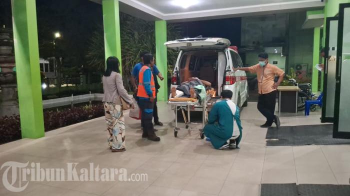 KORBAN DITERKAM BUAYA - Kondisi korban yang diterkam buaya di Waduk Persemaian, Tarakan, Kalimantan Utara, saat ini langsung dirujuk ke ke RSUD dr H Jusuf SK untuk pemeriksaan lebih lanjut, Senin (19/1/2026). Hasil X-Ray menunjukkan korban mengalami dislokasi tulang.