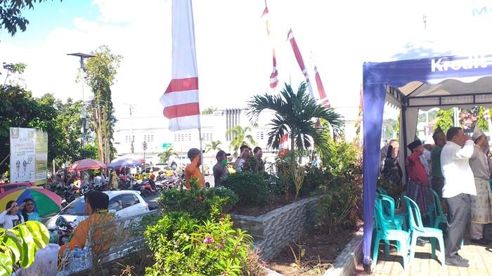 Suasana semangat dan kebanggaan di Lapangan Boki Hontinimbang