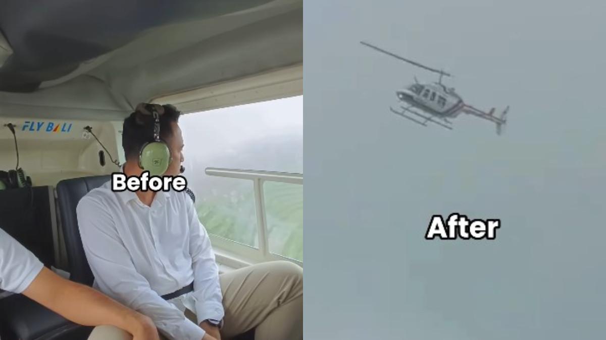 Prio mengaku kagum dengan ketenangan Raffi Ahmad yang tetap stabil menghadapi situasi genting saat helikopternya oleng. 