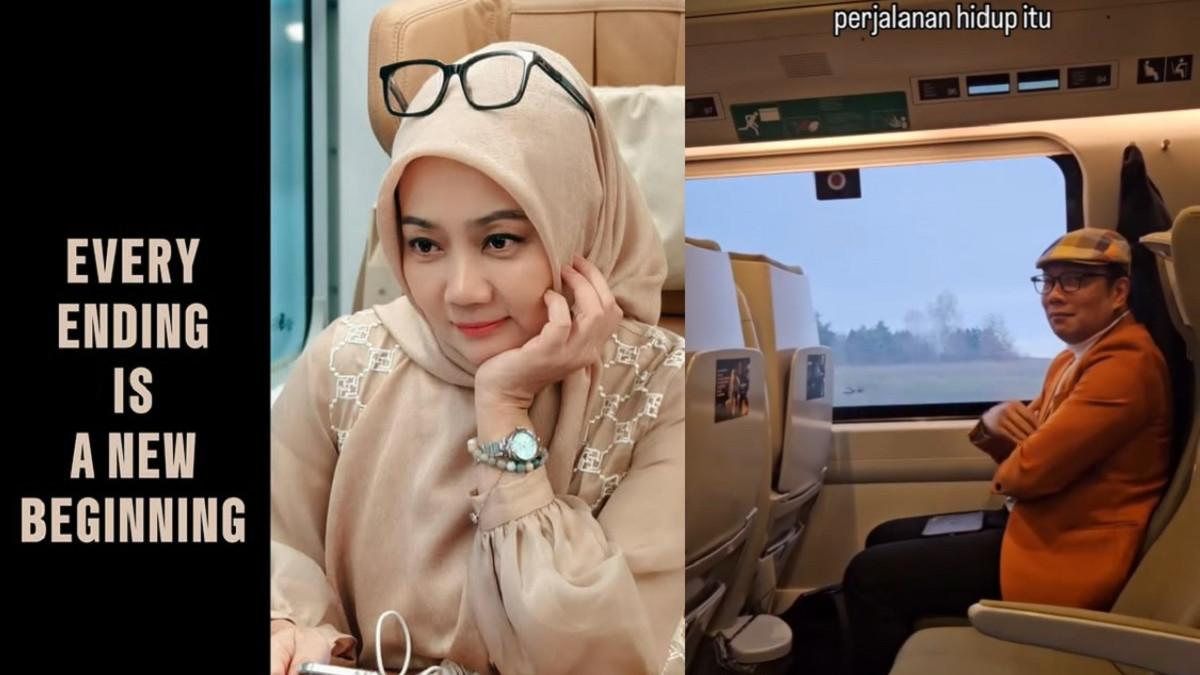 ATALIA CERAIKAN RK - Kolase potret unggahan Atalia dan Ridwan Kamil di Instagram