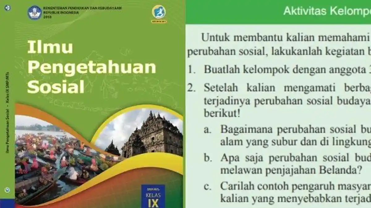 Kunci Jawaban Soal IPS Kelas 9 SMP Halaman 109 110, Aktivitas Kelompok