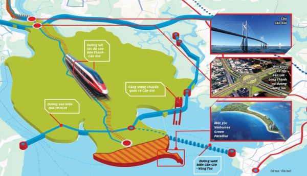 Động thổ cầu Cần Giờ, định hình trung tâm hạ tầng mới của TP.HCM - Ảnh 4.