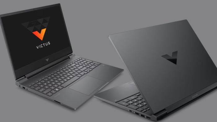 HP Victus 15 FA2717TX, laptop gaming dengan RTX 4050 yang mampu menjalankan berbagai game AAA modern dengan performa mumpuni.