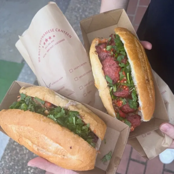 Banh mi portions at Mr Bills Vietnamese Canteen in Carina, Australia. Photo courtesy of Instagram/ilenesfooddiary