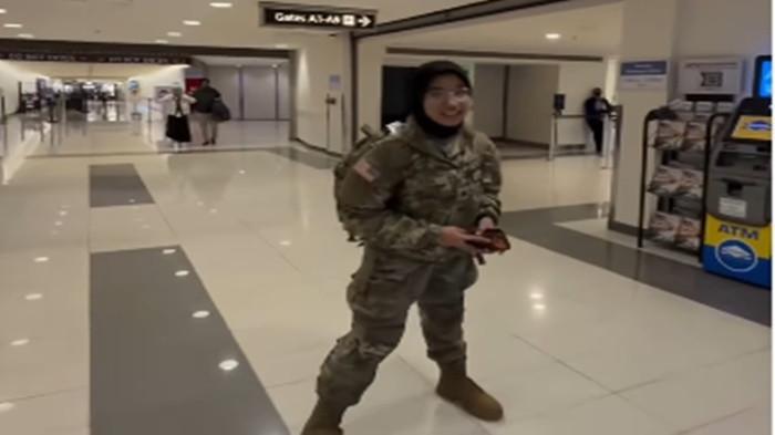 TENTARA AS - Syifa WNI asal Banten bergabung dengan militer AS telah melalui pertimbangan setelah berdiskusi dengan sesama diaspora Indonesia yang juga menjadi tentara di AS.