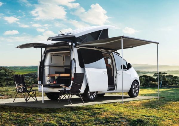 Nhà di động điện Hyundai cùng cỡ Kia Carnival, chạy 400km/sạc, thiết kế như phi thuyền không gian - Ảnh 3.