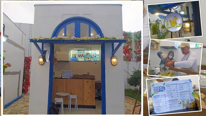 TREN JAMU - Suasana outlet Rempah Jawi, milik Nur Alita Rahmawari di Mall Solo Square, Kota Solo, Jawa Tengah, Sabtu sore (17/01/2026).