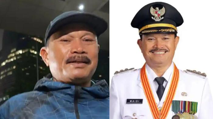 KORUPSI - (kiri ke kanan) Wali Kota Madiun, Maidi, tiba di Gedung Merah Putih Komisi Pemberantasan Korupsi (KPK), Jakarta Selatan, Senin (19/1/2026) malam. Foto Maidi di laman resmi madiunkota.go.id