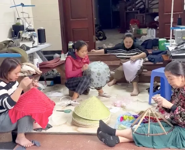 Nón lá làng Chuông xuất ngọa - Ảnh 2.