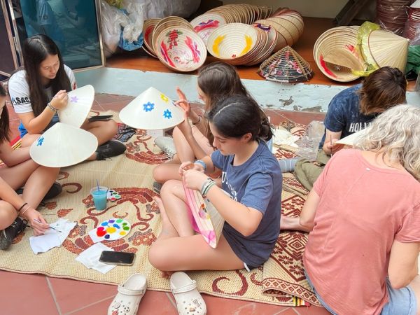 Nón lá làng Chuông xuất ngọa - Ảnh 3.