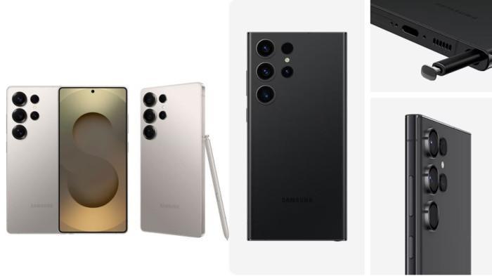 HARGA SAMSUNG TERBARU - Tangkapan layar Samsung Galaxy S23 Ultra dan Samsung Galaxy S25 Edge dilansir dari samsung.com, Minggu (17/8/2025). Berikut adu spek dan harga HP Samsung S23 Ultra vs Samsung S25 Egde saat ini. 