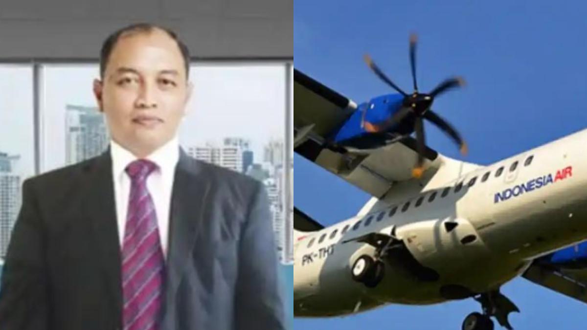 PILOT PESAWAT - Capt Andy Dahananto (kanan), pilot pesawat ATR Indonesia Air Transport yang dilaporkan hilang kontak di wilayah Leang-Leang, Kabupaten Maros, Sulawesi Selatan, Sabtu (17/1/2026). Andy Dahananto diketahui menjabat sebagai Direktur Operasi Indonesia Air sejak Juni 2019 dan merupakan lulusan Juanda Flying School angkatan 1987.