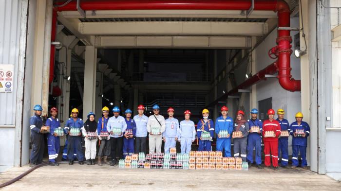 FOTO BERSAMA PARA PEKERJA MPG NAGAN RAYA