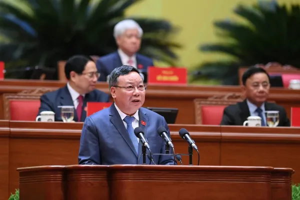 Toàn cảnh phiên thảo luận sôi nổi, hiệu quả về các văn kiện Đại hội XIV của Đảng - Ảnh 14.