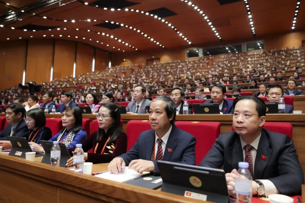 Toàn cảnh phiên thảo luận sôi nổi, hiệu quả về các văn kiện Đại hội XIV của Đảng - Ảnh 16.