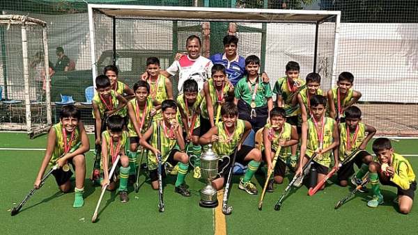 Hosts St. Stanislaus High School won the Olympian Walter Dsouza League, Boys U-12 title.