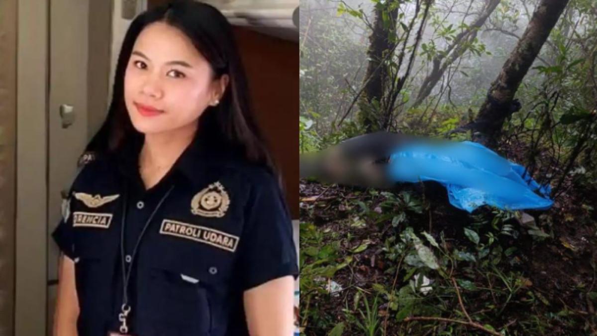 KORBAN PESAWAT ATR - Jenazah kedua dari pesawat ATR 42-500 yang jatuh  adalah pramugari dengan nametag Florencia, mirip dengan foto Florencia saat mengenakan seragam ATR.