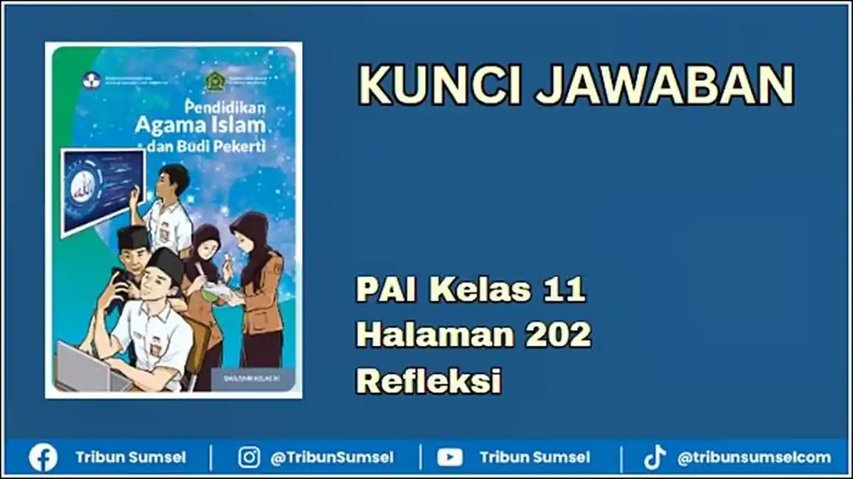 Kunci Jawaban PAI Kelas 11 Halaman 202 Refleksi, Surat Yunus Ayat 40-41 dan Al Maidah Ayat 32
