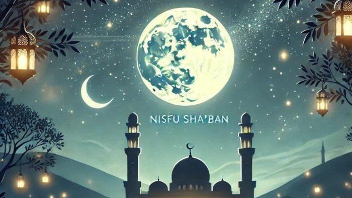 MALAM NISFU SYABAN - Foto ilustrasi untuk artikel kumpulan kata-kata mutiara Nisfu Syaban 2026 yang bisa menjadi pengingat sekaligus motivasi. 