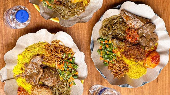 Nasi Kuning Ambon POKA, satu tempat sarapan enak di Surabaya yang banyak jadi andalan pekerja pagi.