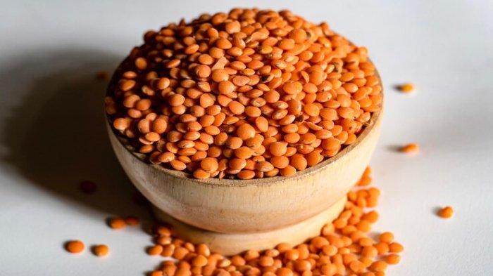 Ilustrasi lentil, makanan tinggi serat yang bagus dikonsumsi oleh penderita diabetes