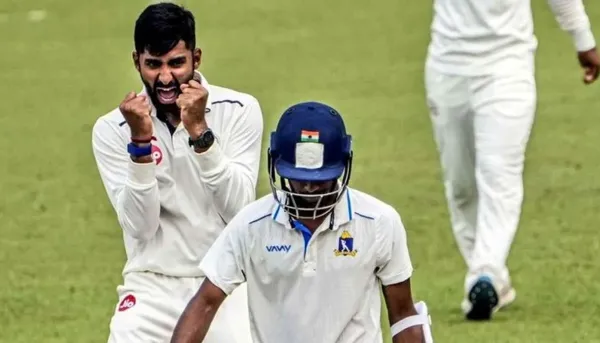 Easwaran left the crease to take a drink and got run out