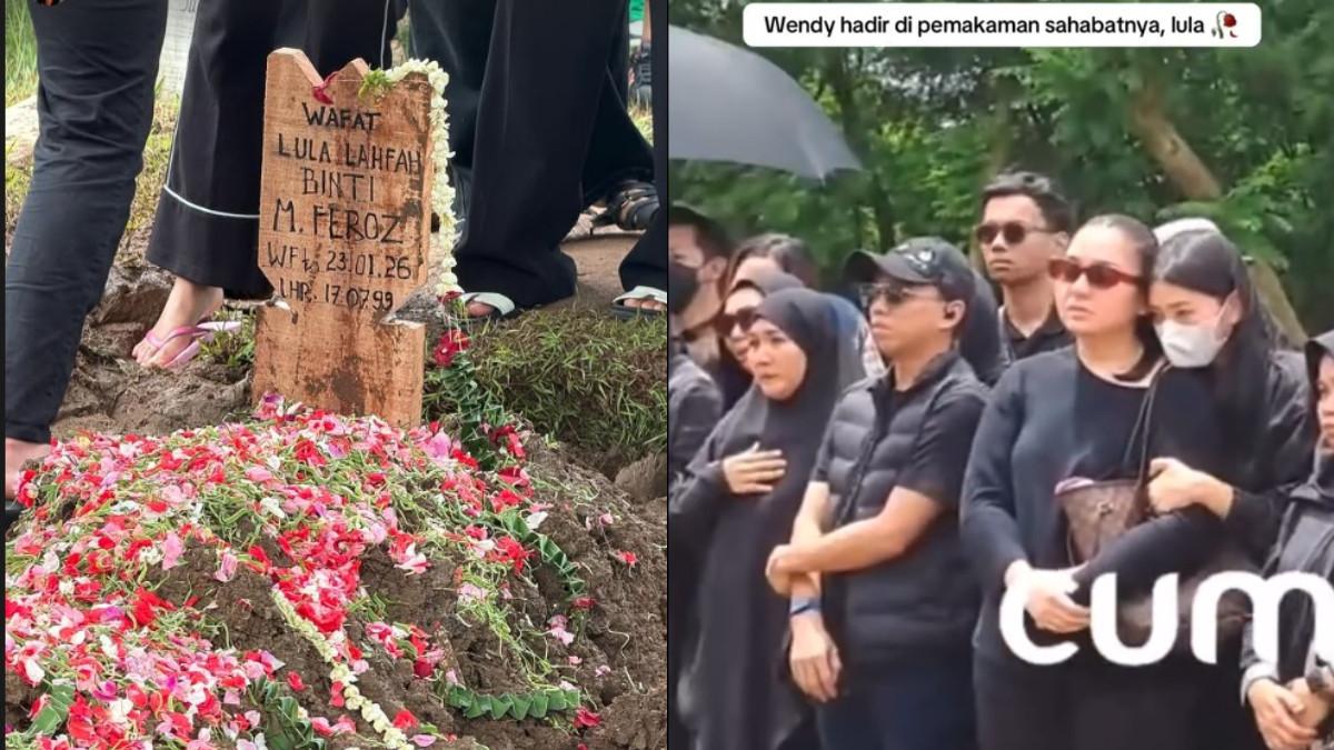 Wendy Walters menyertakan doa agar Lula dapat beristirahat dengan tenang. Ia bahkan hadir langsung dalam prosesi pemakaman.