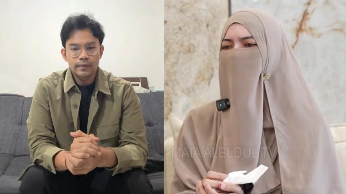 UNGGAH VIDEO KLARIFIKASI - Kolase Insanul Fahmi dan Wardatina Mawa dicapture Jumat (23/1/2026). Kisruh rumah tangganya menyeret Inara Rusli, Insan akhirnya muncul membuat video klarifikasi.