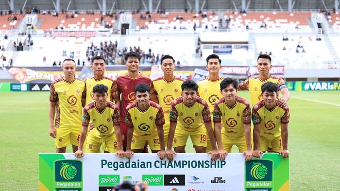 STARTER MATCH 17 - Starter Sriwijaya FC pada match ke-17 Pegadaian Championship 2025/26 melawan Sumsel United di Stadion Gelora Sriwijaya Jakabaring Palembang, Sabtu (24/1/2026) sore.