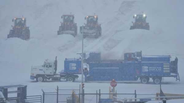 How Snow Storm Formed