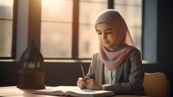 ILUSTRASI BELAJAR - Foto hasil olahan Ai menunjukkan aktivitas siswa yang sedang belajar, diunggah Jumat (7/2/2025).