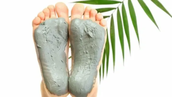 paste applied on foot