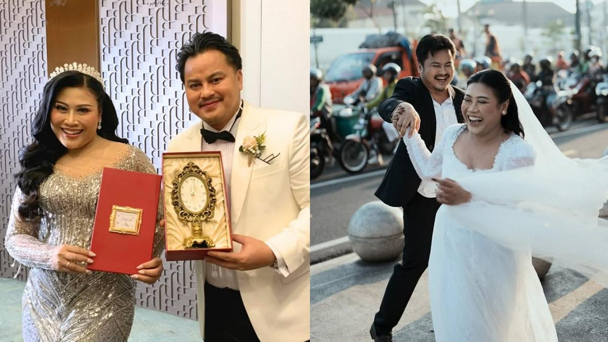 BOIYEN GUGAT CERAI- Kolase potret Boiyen dan Rully Anggi Akbar diambil dari Instagram