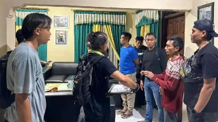 Penangkapan Bara Pelaku Bakar Ibu