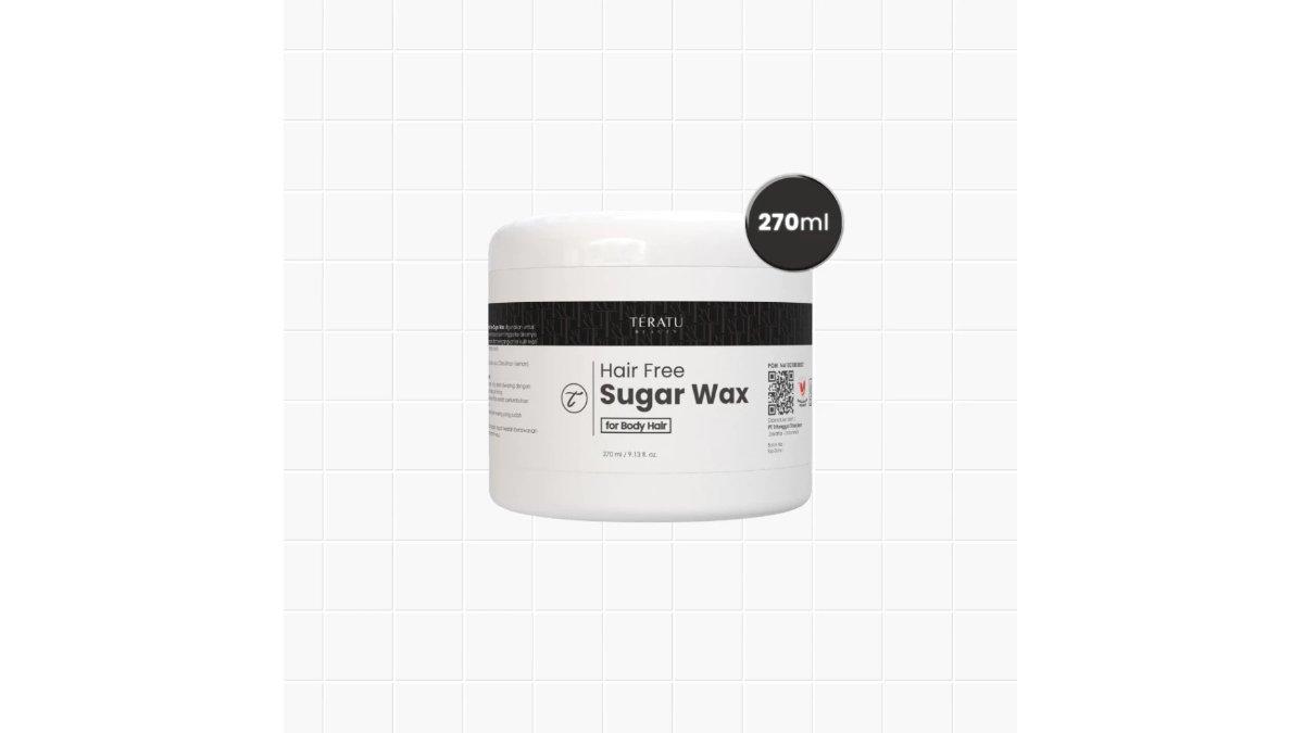 TERATU BEAUTY Hair Free Sugar Wax Natural Body Hair Waxing
