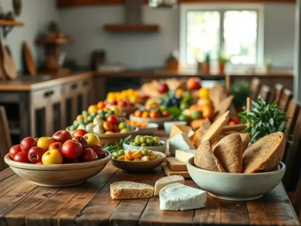 Abundant Rustic Feast