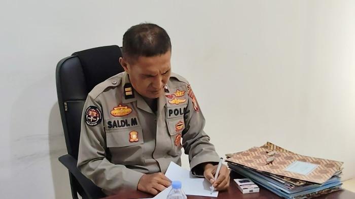 Kasi Humas Polres Mateng, Iptu Saldi M saat ditemui di ruang kerjanya