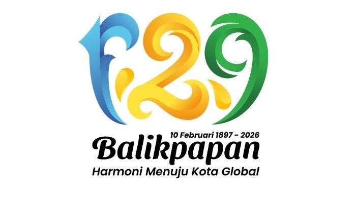 HUT 129 BALIKPAPAN - Logo HUT ke-129 Balikpapan. Ini makna logo dan tema yang diusung di perayaan hari jadi Kota Balikpapan, Kalimantan Timur, tahun 2026