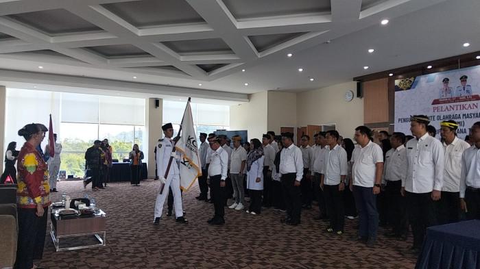 PELANTIKAN PENGURUS KORMI - Pelantikan ketua dan pengurus KORMI 2025-2029 di Aula Bank KaltimTara Cabang Tideng Pale, Kecamatan Sesayap, Kabupaten Tana Tidung, Kaltara, Kamis (29/1/2026). Sabri sebut terpilih sebagai ketua KORMI menjadi amanah besar yang harus dipikul