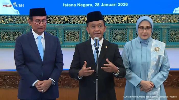 Ketua Harian DEN 2026-2030, Bahlil Lahadia.