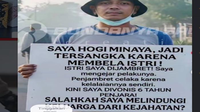 PRIA DI SLEMAN TERSANGKA - Postingan Hotman Paris turun tangan bantu Hogi Minaya (43), warga Kalasan, Sleman, Yogyakarta ditetapkan sebagai tersangka kasus kecelakaan lalu lintas demi tolong istri.