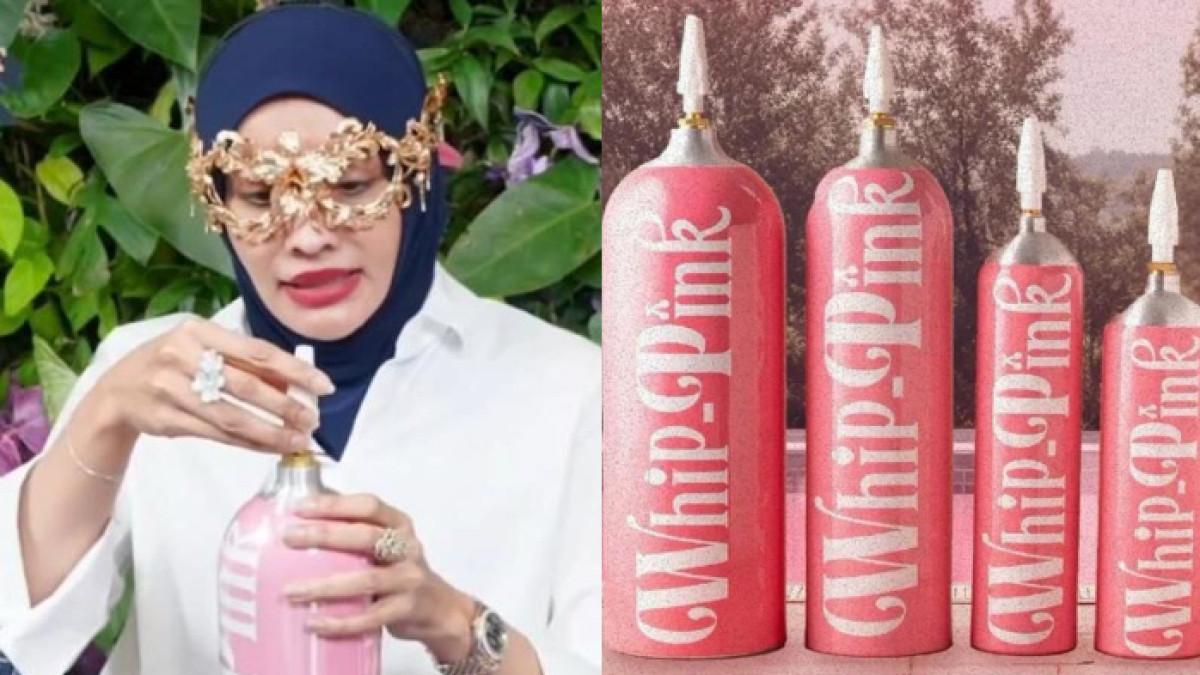 KEJANGGALAN WHIP PINK - Doktif bongkar kejanggalan kemasan Whip Pink, tabung yang terlalu besar hingga ujung tutup yang lancip, bahaya jika disalahgunakan.