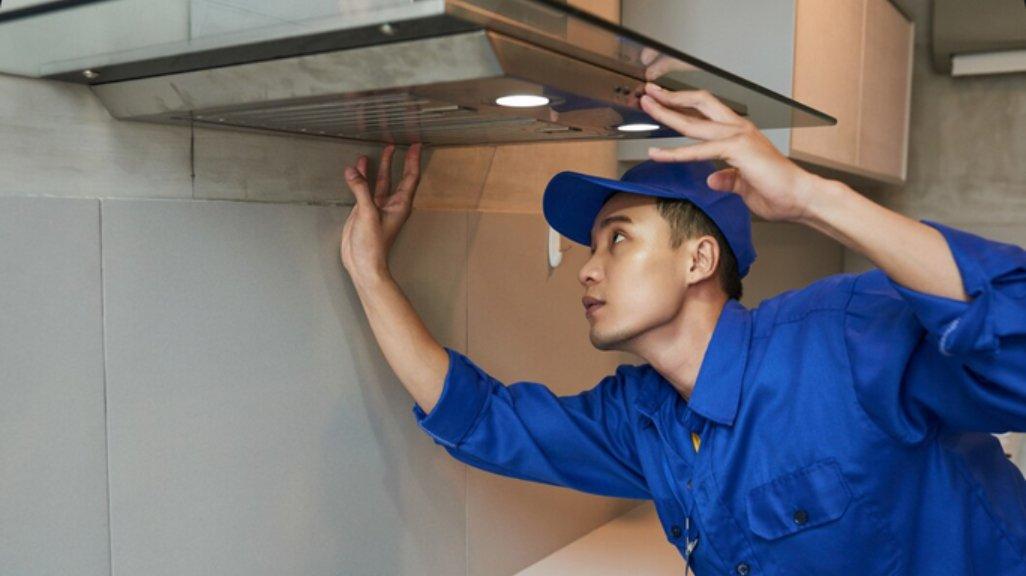 Ilustrasi Exhaust fan dapur.