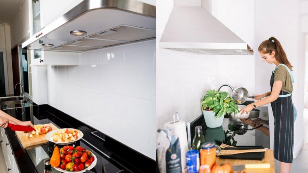 Ilustrasi Exhaust fan dapur.